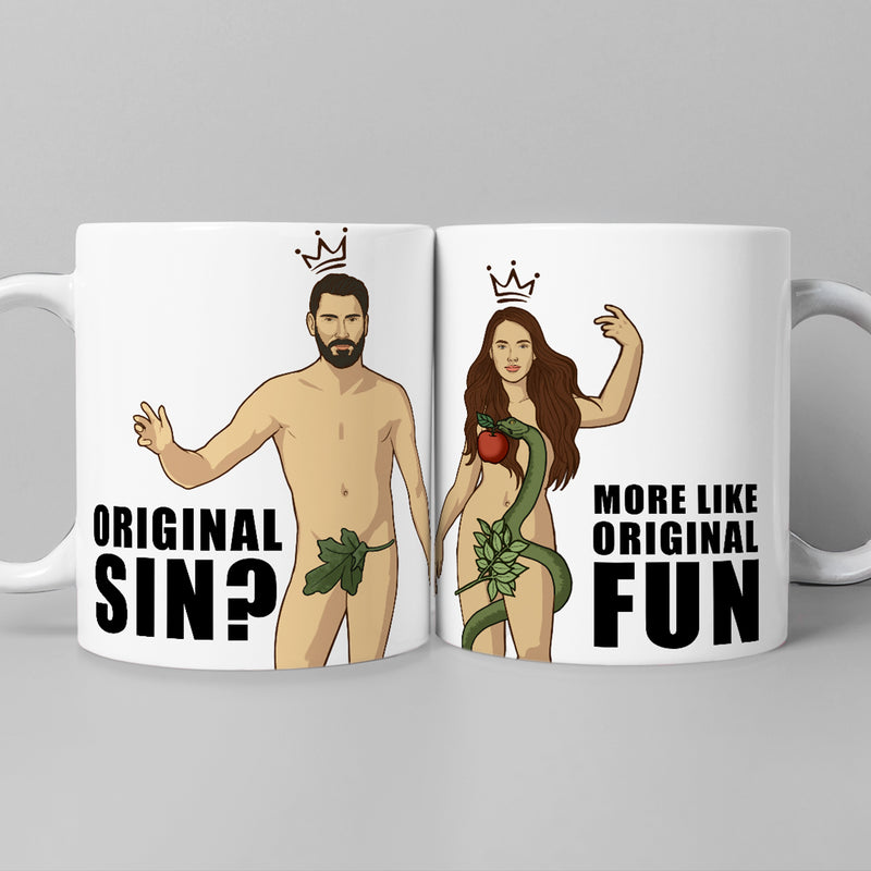 Adam&Eve Original Fun Mug (set of two)