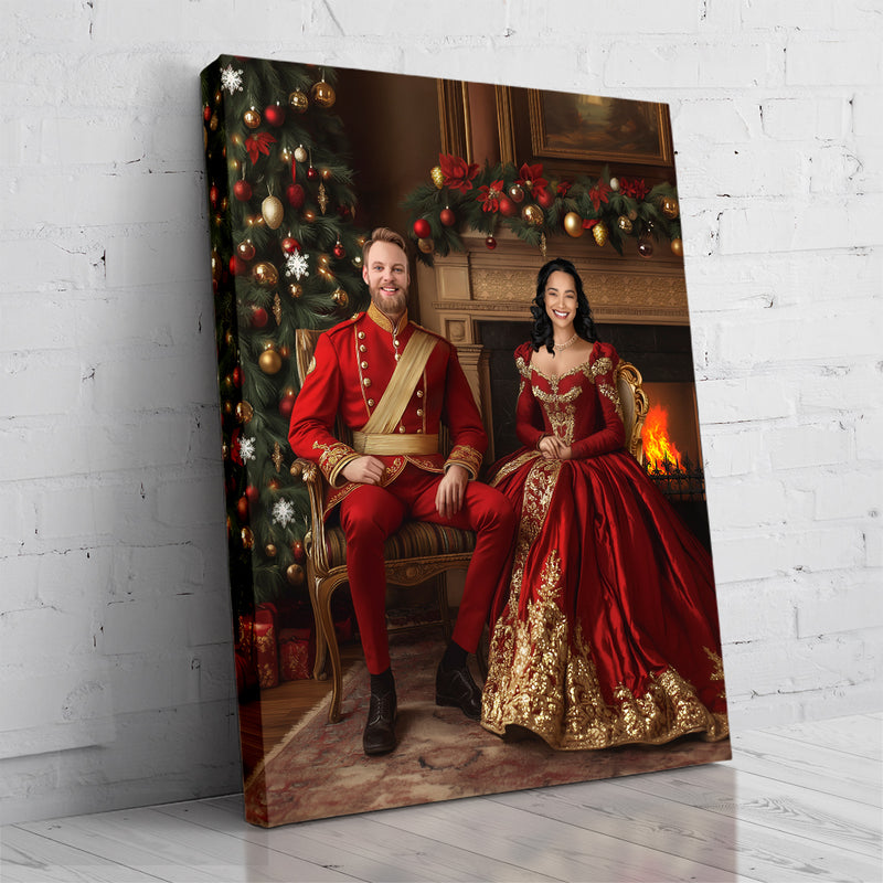 Royal Christmas Couple