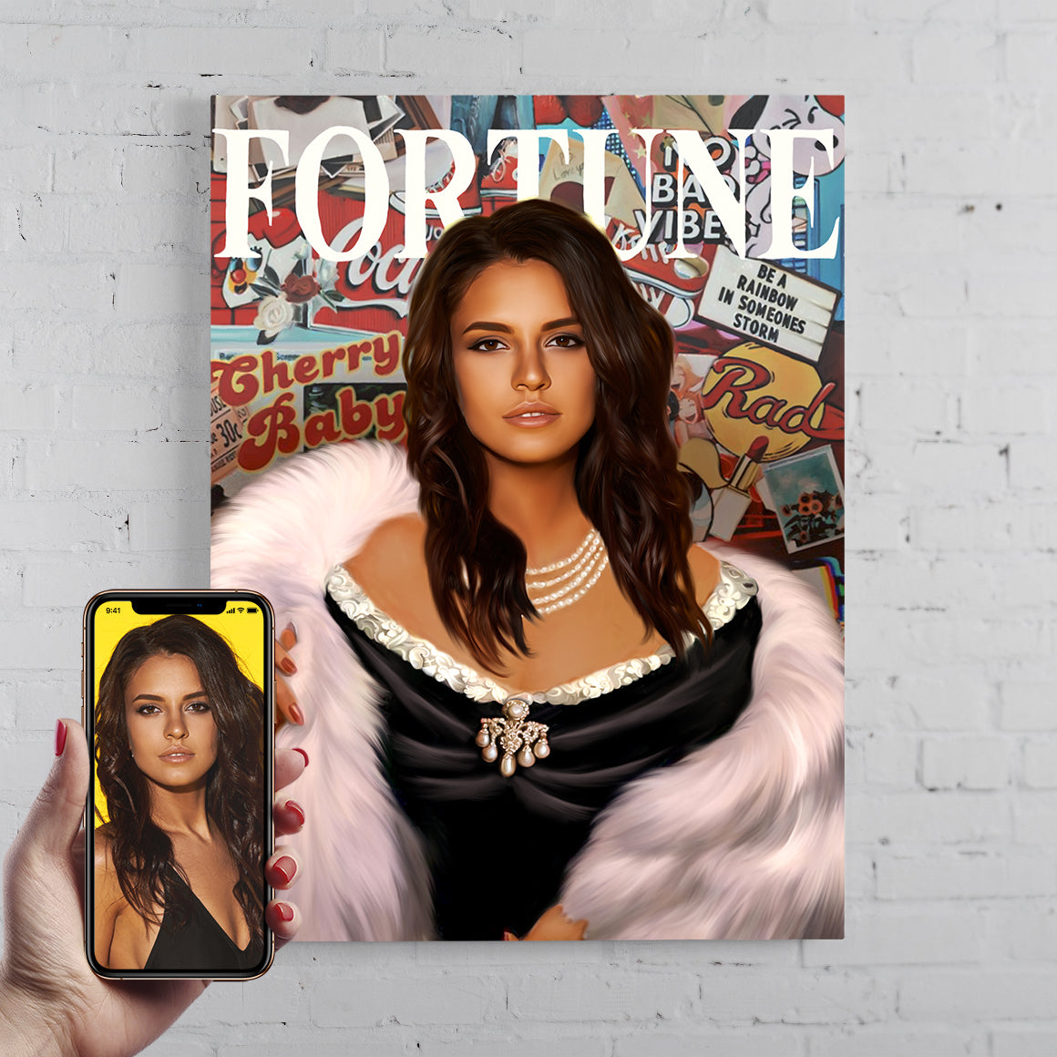 The Queen | Custom Royal Portrait | Turn Me Royal