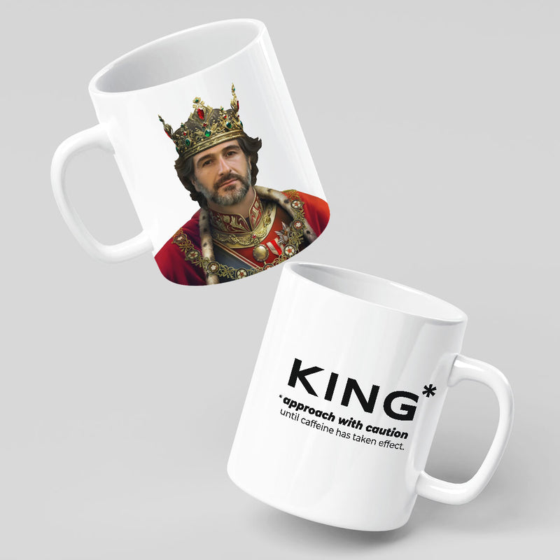 King Caution Mug