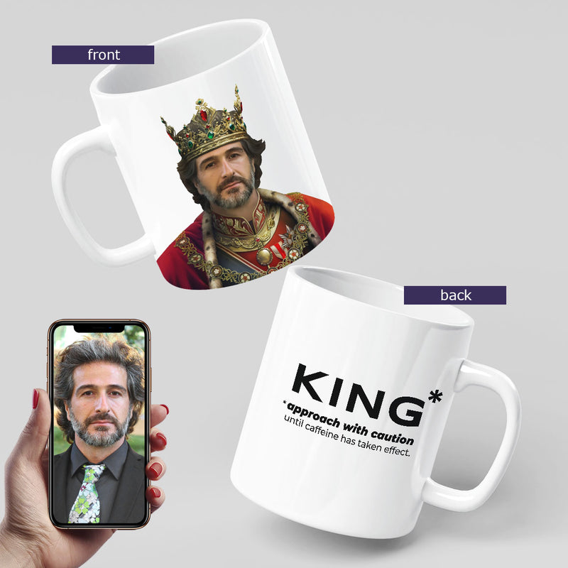 King Caution Mug