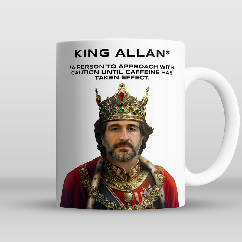 King Name Mug