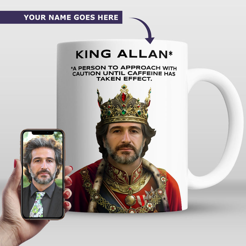 King Name Mug