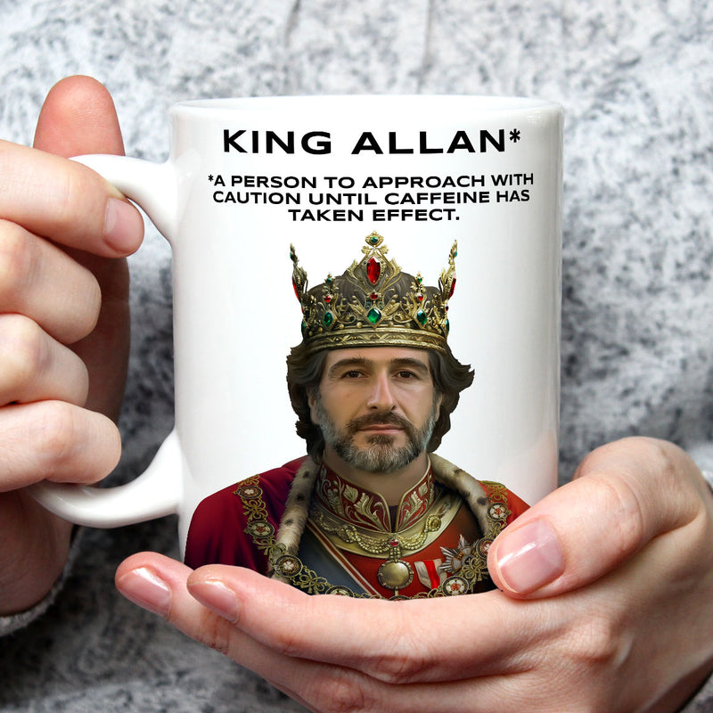 King Name Mug