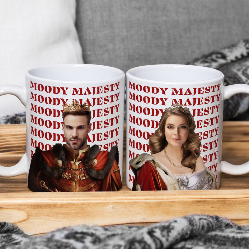 Moody Royal Couple Mug (set of two)