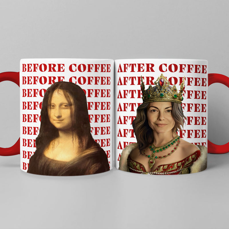 Queen Before-after Mug