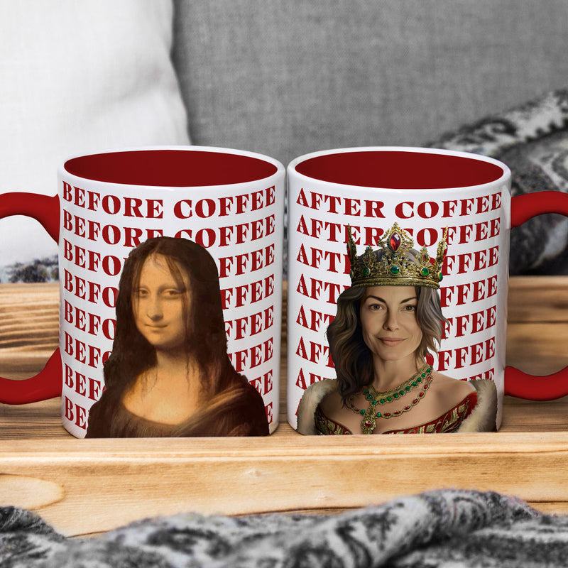 Queen Before-after Mug