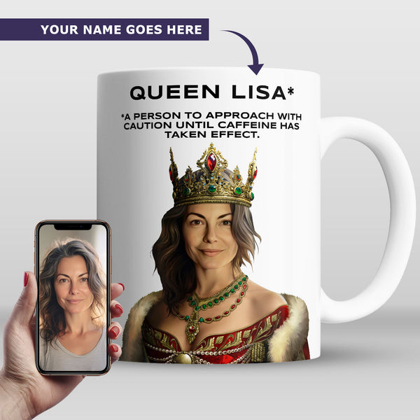 Queen Name Mug