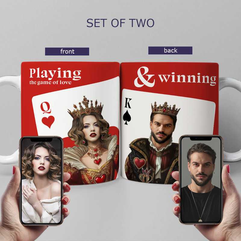 Royal Game of Love Mug (set of two)