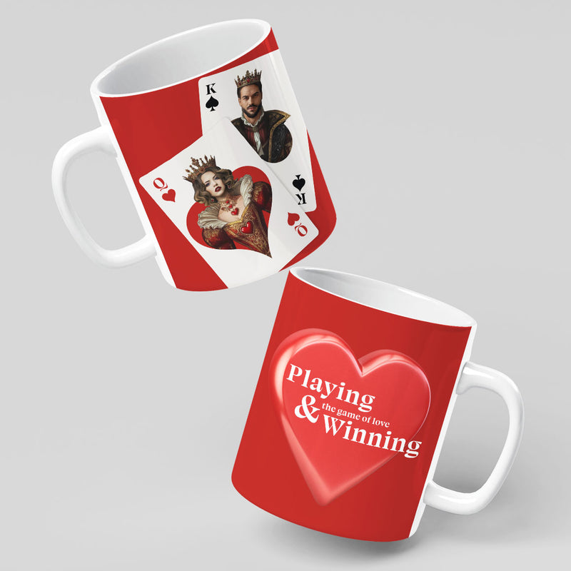 Royal Cards Double-sided Mug (set of two)