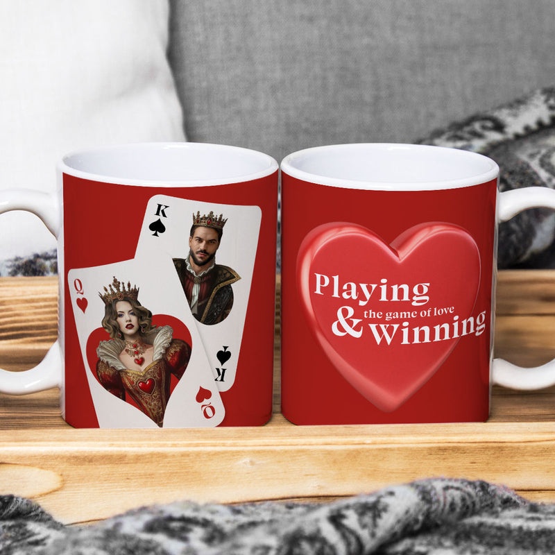 Royal Cards Double-sided Mug (set of two)