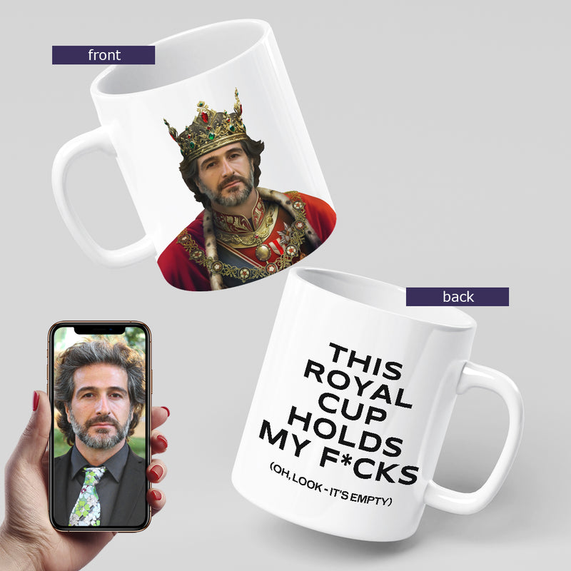 Zero F*cks King Mug