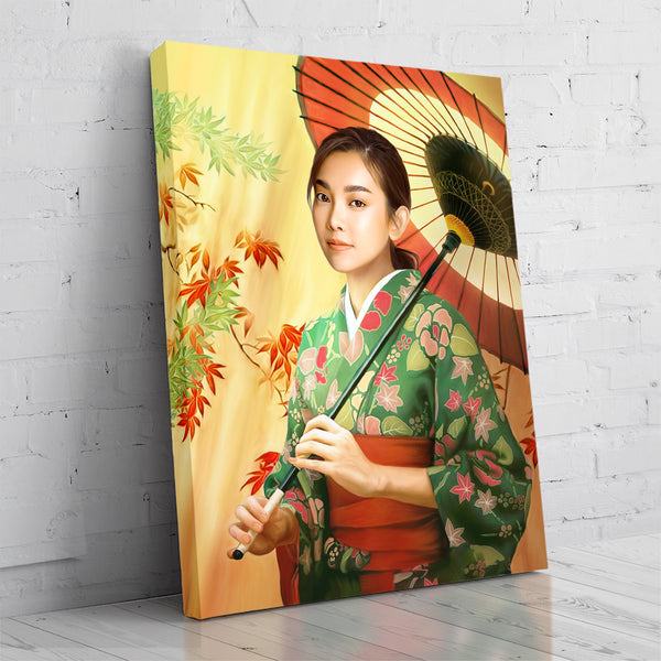 The Lady in a Kimono